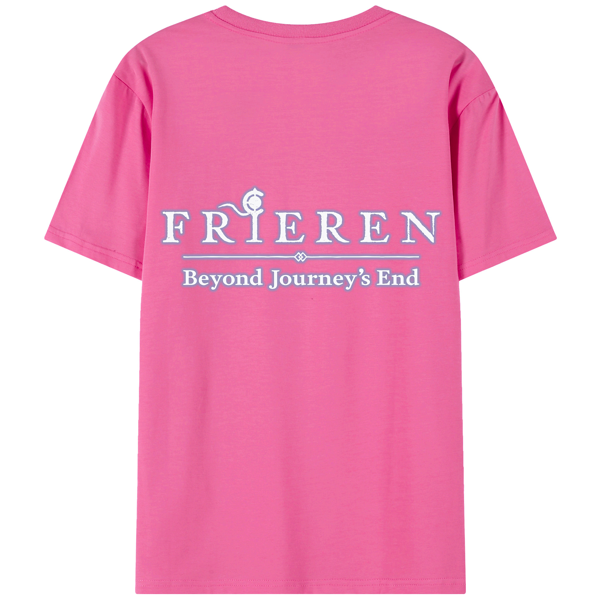 （画像用） 葬送のフリーレン Frieren レディース半袖Tシャツ(バックプリント)